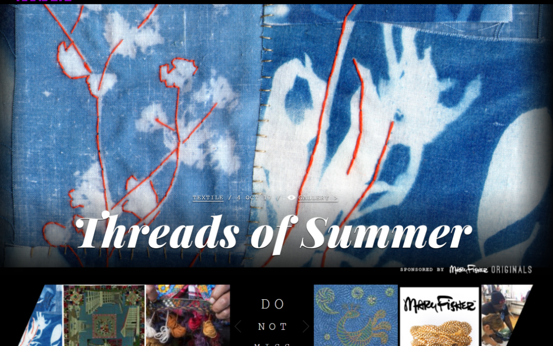 Hand/Eye Magazine feature. October 2017